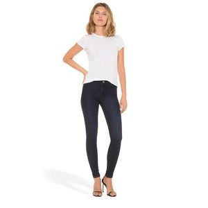 Mott & Bow High Rise Women's Jeans - Dark Blue